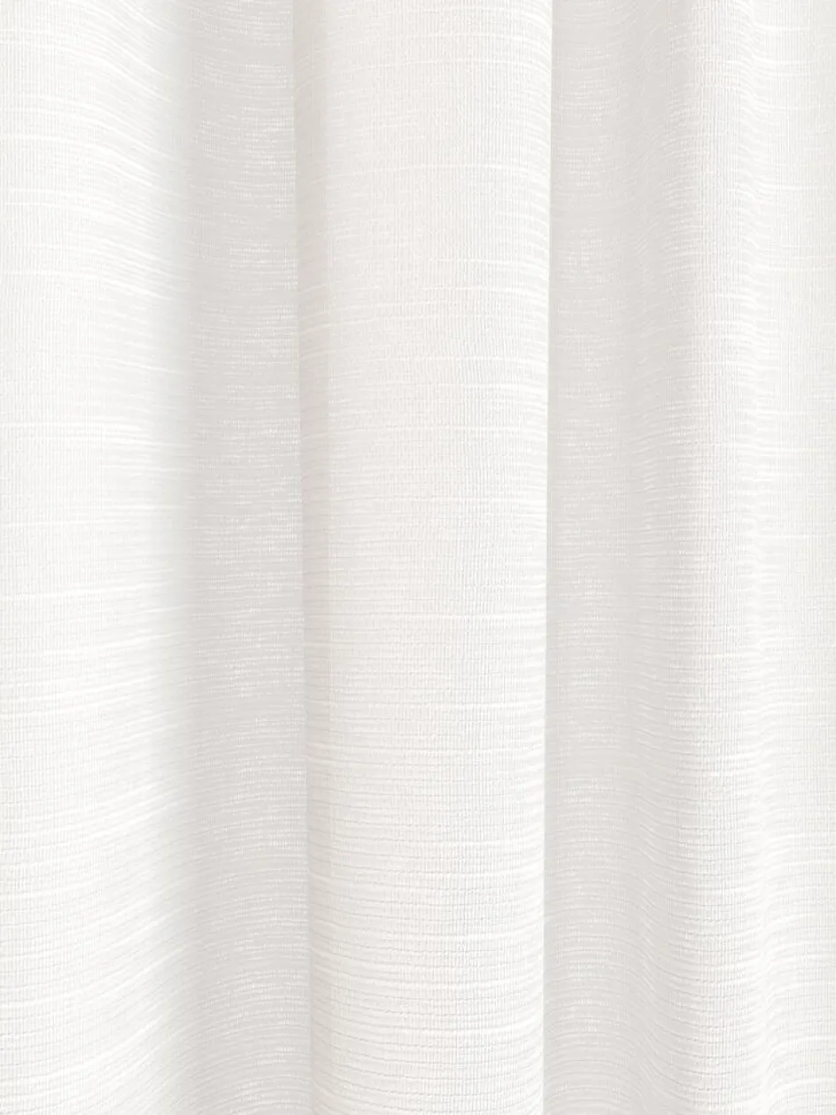 Clearance ABRAURCortina ABRAUR 1x140x175 blanco crudo Cortinas Traslúcidas