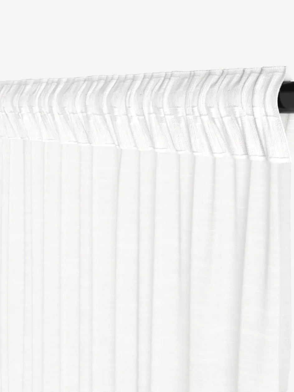 Clearance ABRAURCortina ABRAUR 1x140x175 blanco crudo Cortinas Traslúcidas