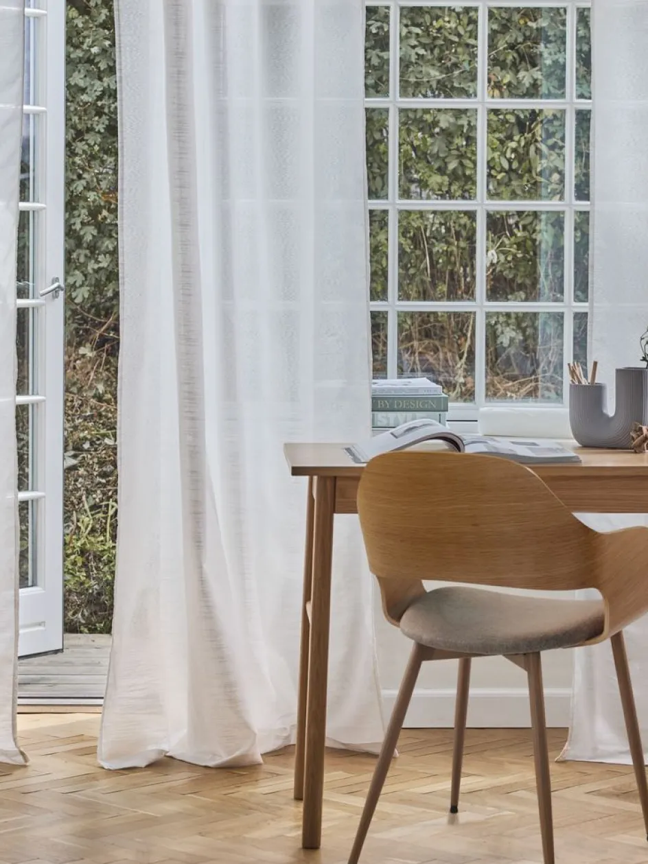 Sale ABRAURCortina ABRAUR 1x140x300 blanco crudo Cortinas Traslúcidas