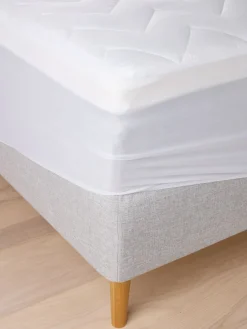 New ADAMSFJORDENBASICProtector de colchón ajustable 160x200cm ADAMSFJORDEN Protectores De Colchón|90 X 200 Cm