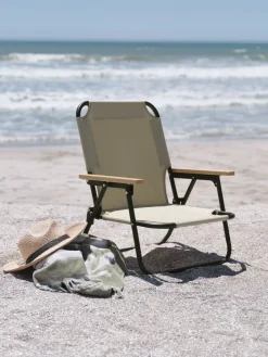 Outlet ADELENGSilla de playa ADELENG verde empolvado Sillas De Jardín|Sillas De Camping