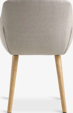 Online ADSLEVSilla de comedor ADSLEV tela beis/color roble natural Sillas De Comedor