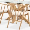 Clearance AGERBY + LYKSBORGMesa AGERBY L160 roble natural + 4 sillas LYKSBORG roble Mesas De Comedor|Conjuntos De Comedor