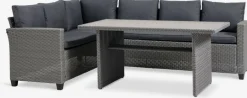 Outlet AGERMOSEConjunto muebles jardín AGERMOSE 6 plazas Conjuntos Mesa Y Sillas De Jardín|Muebles De Jardín
