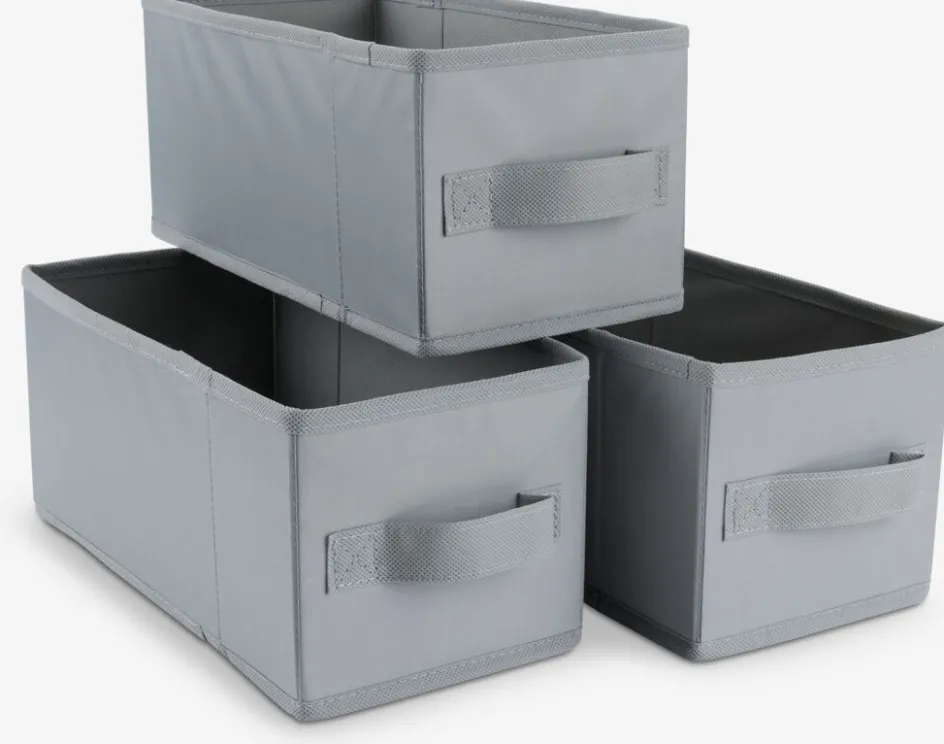 Outlet ALBANCestas ALBAN A14xL28xA13cm juego de 3 Todas Las Cestas|Cestas Y Cajas