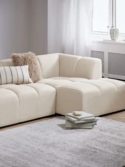 ALLESESofá ALLESE chaise longue derecha tela beis 2 Plazas|3 Plazas