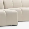 Online ALLESESofá ALLESE chaise longue izquierda tela beis 2 Plazas|3 Plazas
