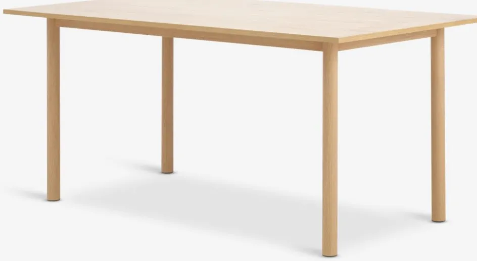 ALSTEDMesa de comedor ALSTED 90x160 color roble natural Mesas De Comedor