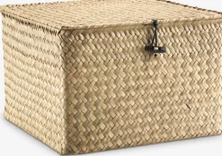 New ALVINCaja ALVIN A26xL26xA17cm hierba marina Todas Las Cestas|Cestas Y Cajas