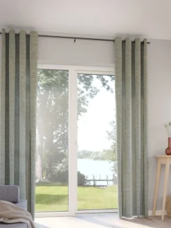 Sale ANHOLTCortina ANHOLT 1x140x300 verde empolvado Cortinas Gruesas