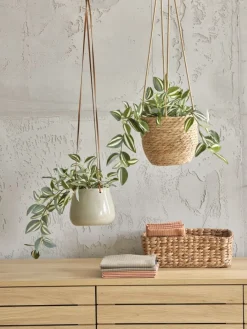 Hot ASGARPlanta artificial ASGAR A48cm colgante Plantas Artificiales