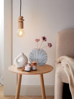 Sale ASMINDLámpara de techo ASMIND Ø8xA13cm madera Lámparas