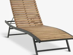 Discount BAGMARKENTumbona BAGMARKEN A70xL200 madera dura Muebles De Jardín|Tumbonas