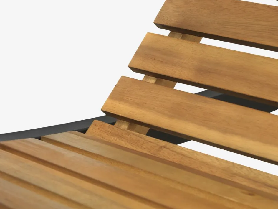 Discount BAGMARKENTumbona BAGMARKEN A70xL200 madera dura Muebles De Jardín|Tumbonas