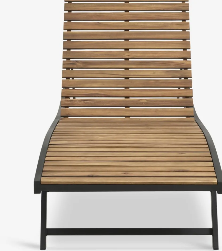 Discount BAGMARKENTumbona BAGMARKEN A70xL200 madera dura Muebles De Jardín|Tumbonas