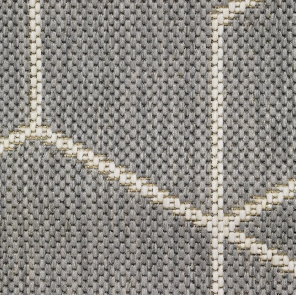 Sale BALSATREAlfombra BALSATRE 160x230 gris/blanco Alfombras Interior Y Alfombras Exterior|Alfombras