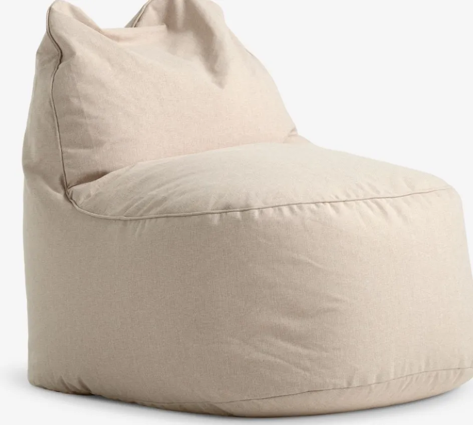 Best BANDHOLMSillón puf BANDHOLM 75x100x90 tela beis Niños Articulos Para Niños