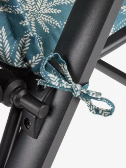 Outlet BARMOSECojín de jardín para silla reclinable BARMOSE azul petróleo Cojín Para Silla Reclinable|Cojines Para Palé