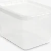 Online BASIC BOXCaja BASIC BOX 9L con tapa transparente Todas Las Cestas|Almacenaje De Plástico