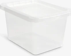 Online BASIC BOXCaja BASIC BOX 9L con tapa transparente Todas Las Cestas|Almacenaje De Plástico