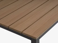 Discount BEJSTRUPConjunto muebles jardín BEJSTRUP 4 plazas gris Conjuntos Mesa Y Sillas De Jardín|Muebles De Jardín