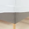 Clearance BENTEBASICSábana bajera ajustable BENTE 90x200x30 blanco Sábanas Para Colchones|Sábanas Para Toppers