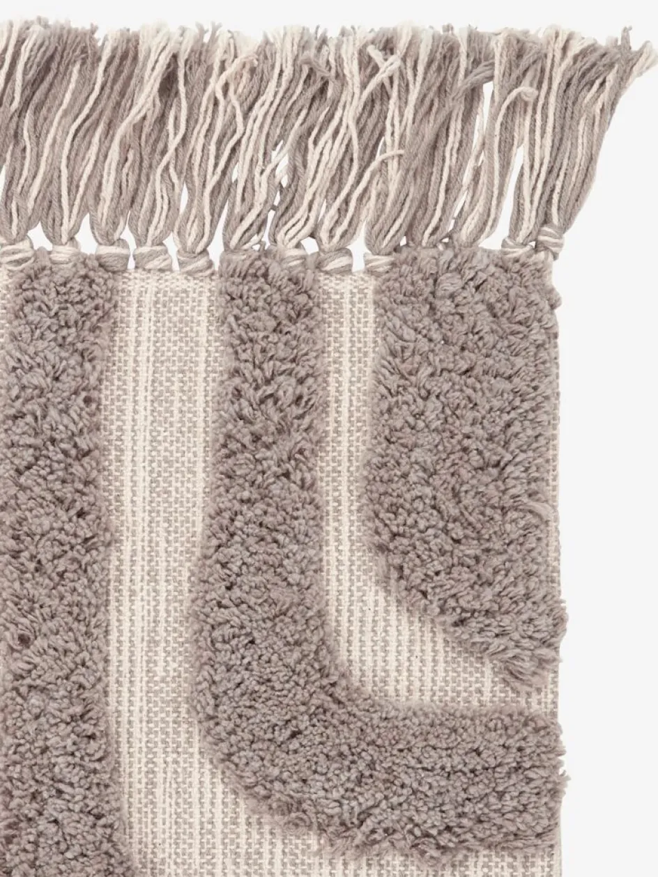 Hot BERGASTERAlfombra BERGASTER 65x200 gris cálido/beis Alfombras Pequeñas|Alfombras