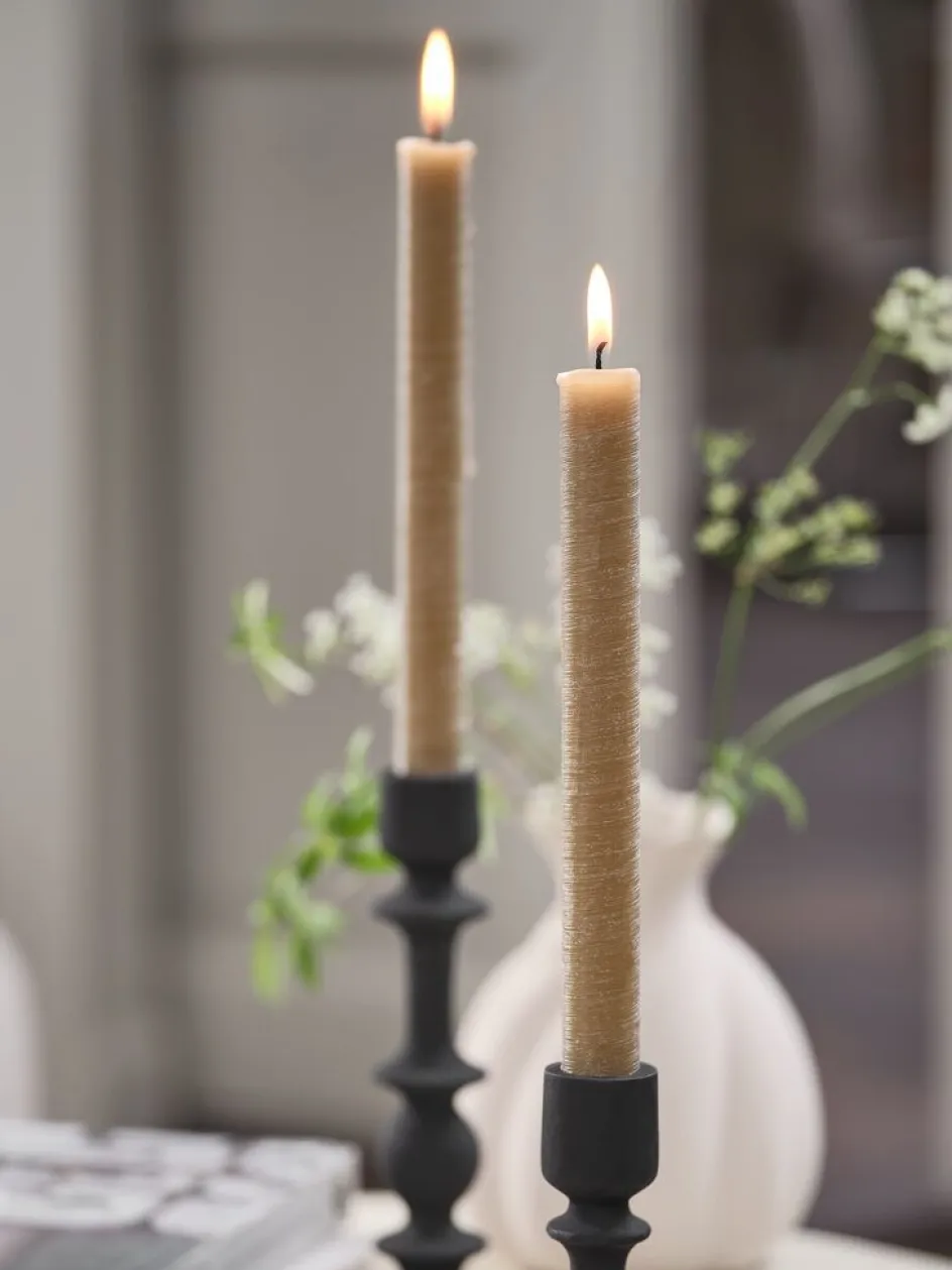 Online BERTELVela para candelabro BERTEL A22cm almendra 2 unidades Velas Y Servilletas|Velas Y Servilletas