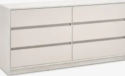 Sale BILLUNDCómoda BILLUND 3+3 cajones color travertino/beis Cómodas|Cómodas