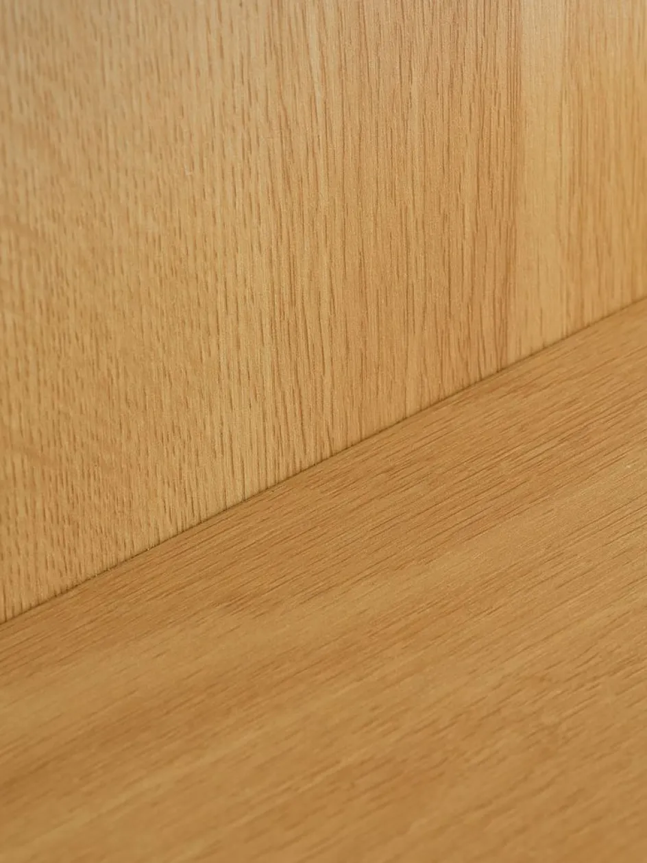 New BORUMEstante de pared BORUM 4 estantes color roble natural Baldas|Baldas