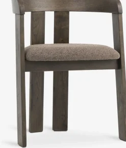 Outlet BOVRUPSilla de comedor BOVRUP /tela marrón Sillas De Comedor