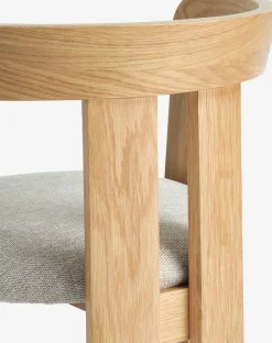 Clearance BOVRUPSilla de comedor BOVRUP /tela beis Sillas De Comedor