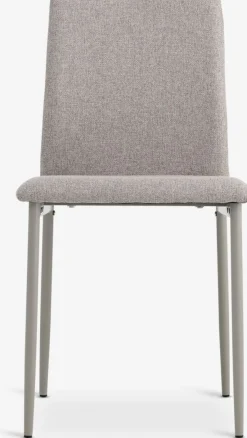 BRANDESilla de comedor BRANDE tela beis Sillas De Comedor