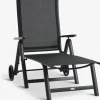 New BREDSTENTumbona BREDSTEN A79xL187 negro Muebles De Jardín|Tumbonas