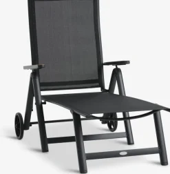 New BREDSTENTumbona BREDSTEN A79xL187 negro Muebles De Jardín|Tumbonas