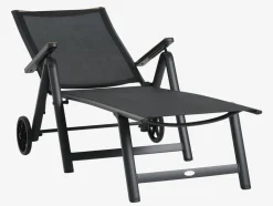 New BREDSTENTumbona BREDSTEN A79xL187 negro Muebles De Jardín|Tumbonas