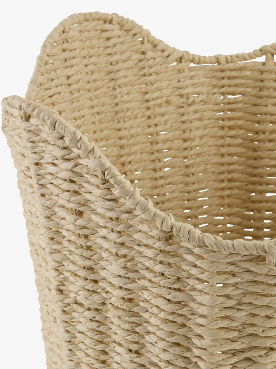 Sale BREKKECesta BREKKE Ø41xA35cm blanco roto Todas Las Cestas|Cestas Y Cajas