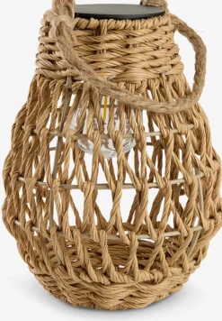 Hot BREMSELámpara a pilas BREMSE Ø18xA22cm natural Iluminación Exterior