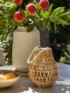 Hot BREMSELámpara a pilas BREMSE Ø18xA22cm natural Iluminación Exterior