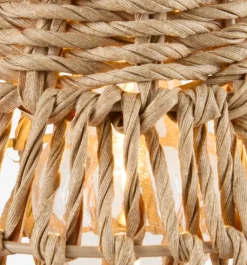 Hot BREMSELámpara a pilas BREMSE Ø18xA22cm natural Iluminación Exterior