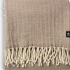 Online BRUNIAManta de lana BRUNIA 130x170 beis Mantas