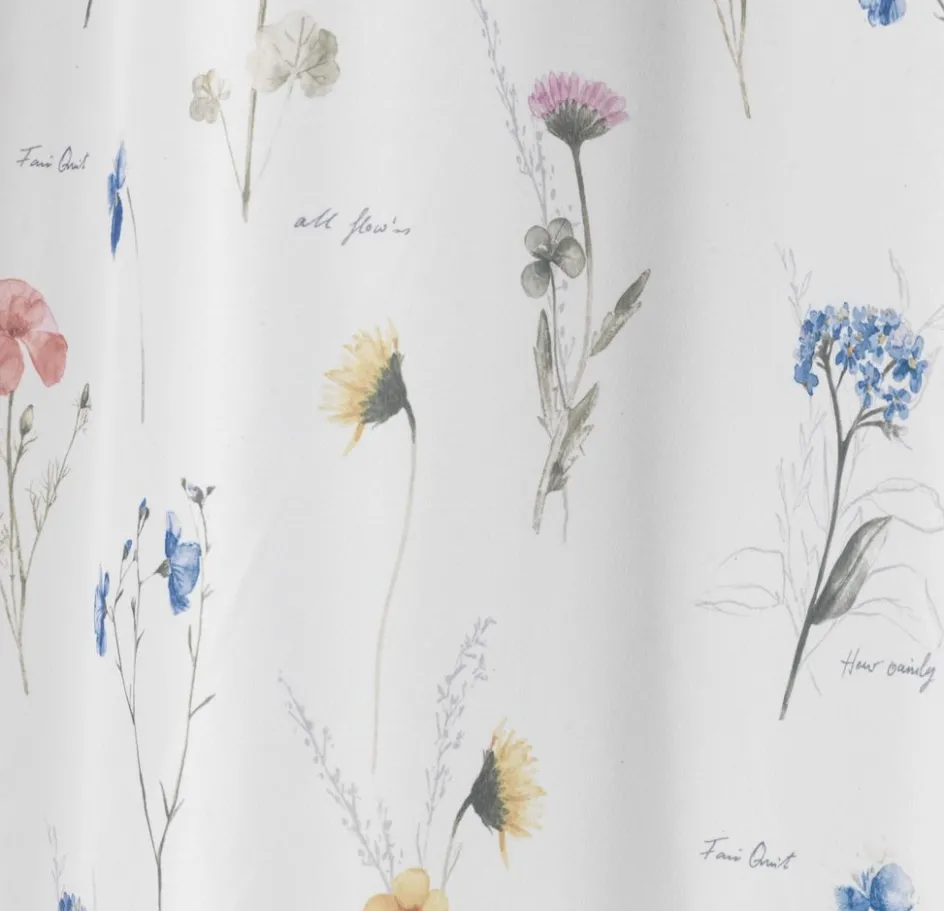 Clearance BRUNNAPLUSCortina de ducha BRUNNA 180x200cm multicolor Cortinas De Baño