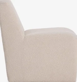 Discount BULLERUPSillón BULLERUP tela de felpa blanco crudo Sillones