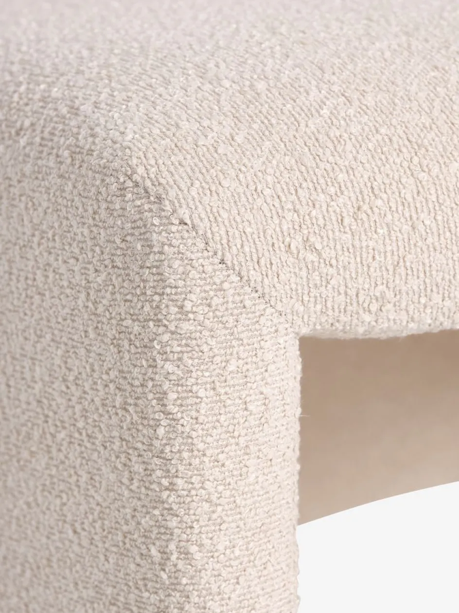 Discount BULLERUPSillón BULLERUP tela de felpa blanco crudo Sillones