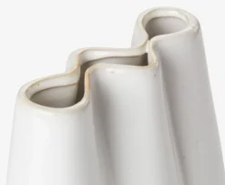 Online CARLOJarrón CARLO A13xL8xA17cm gris Jarrones