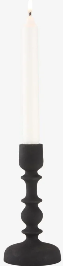 Clearance CASPARCandelabro CASPAR Ø8xA16cm negro Portavelas