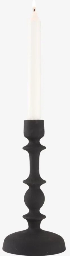 Discount CASPARCandelabro CASPAR Ø10xA21cm negro Portavelas