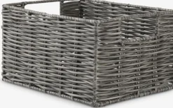 CASPERSENCesta CASPERSEN A17xL23xA13cm gris Todas Las Cestas|Cestas Y Cajas