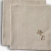 Hot DAGFIOLServilleta de tela DAGFIOL 40x40 gris 2 unidades Servilletas De Tela