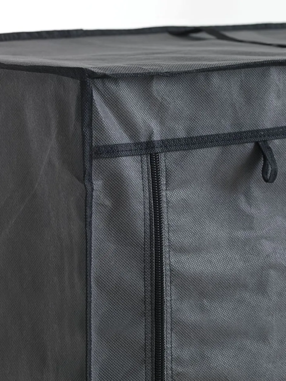 DAMHUSArmario DAMHUS 100x174 gris oscuro Burros Para Ropa|Burros Para Ropa